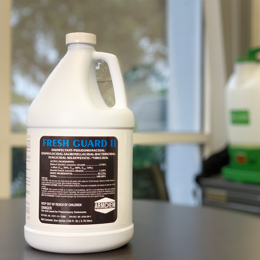 Fresh Guard Hospital Grade Covid Disinfectant Cleaner 4 to 55 Gallons