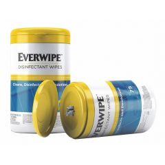 Everwipe Disinfectant Wipes (75 Wipes/Tub, 6 Tubs/Case)