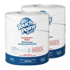 Plus Disinfectant Surface Cleaning Wipes Large Roll (900/Roll)