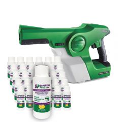 Victory Innovations Co Victory Professional Cordless Electrostatic Handheld Sprayer w/ 30 Pack Quick Pour Disinfectant