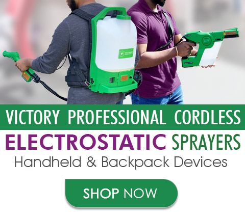 Professional Cordless Victory Electrostatic Sprayers