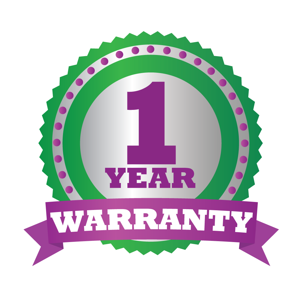 One Year Warranty